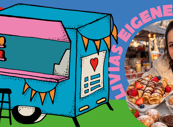 Livias Lebenstraum: Ein eigener Food Truck. Female Empowerment mit Schoko-Palatschinken