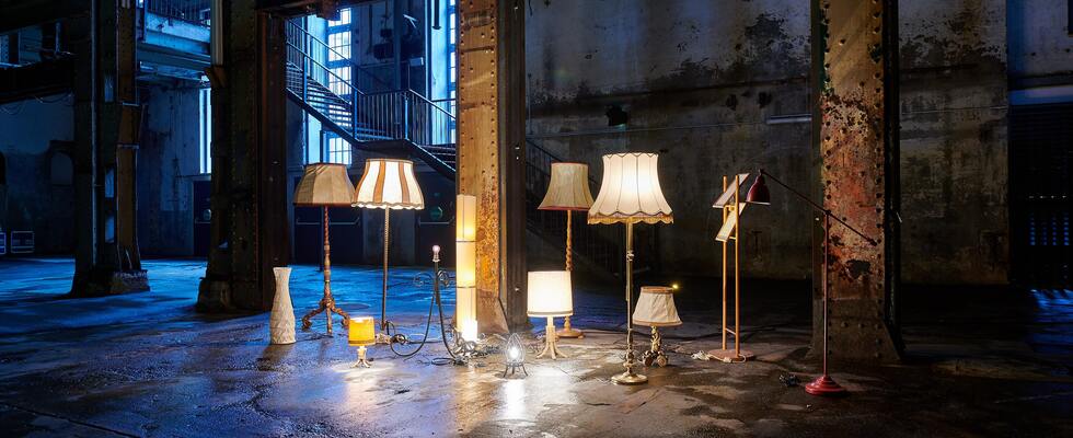 Michael Schottenberg eröffnet Kunstinstallation Lumen 400 von Johannes Rass in der Ottakringer Brauerei.