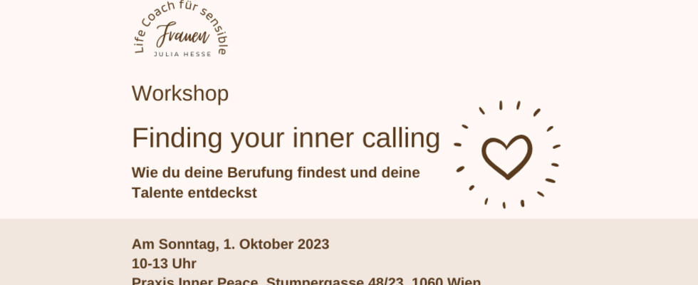 Workshop "Berufung finden als HSP"