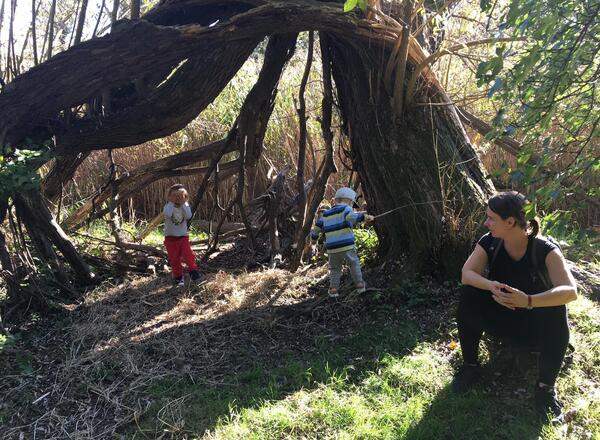 es gibt noch einen freien Platz für Spielen im Wald....für ein Kind im Altern von 2 bis 3,5 J
