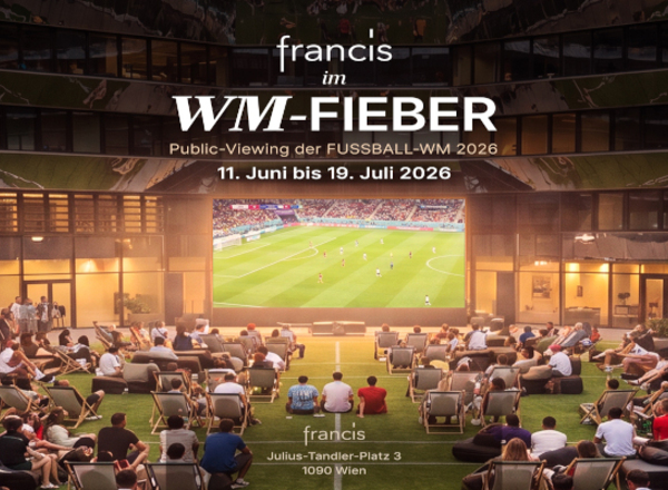 Public Viewing im 9. - FRANCIS im WM-Fieber