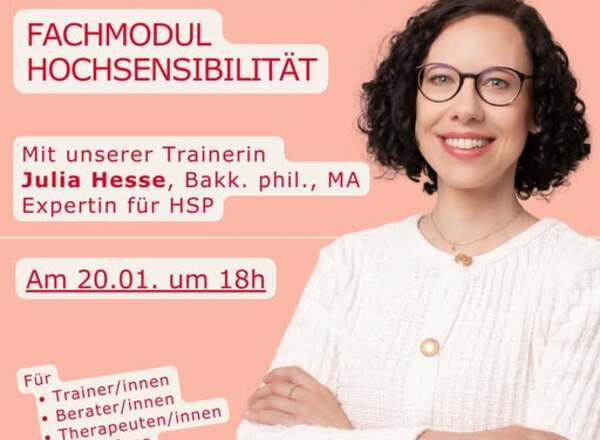 Kostenloser Infoabend: HSP-Lehrgang 2026