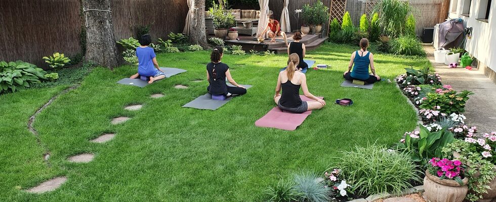 Yoga im Paradiesgarten