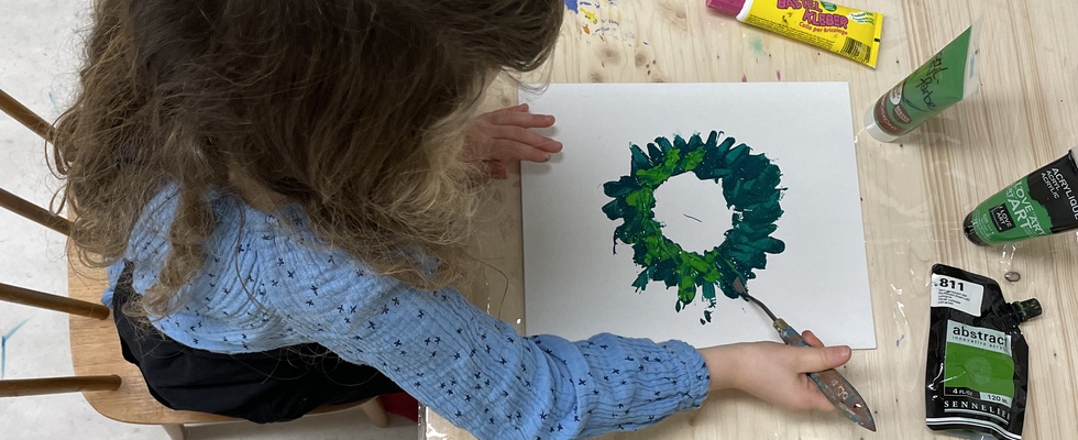 Kunst für Kinder und Jugendliche im "Kunst kommt"– Atelier