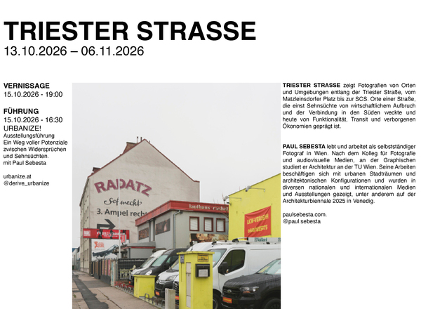 TRIESTER STRASSE von Paul Sebesta