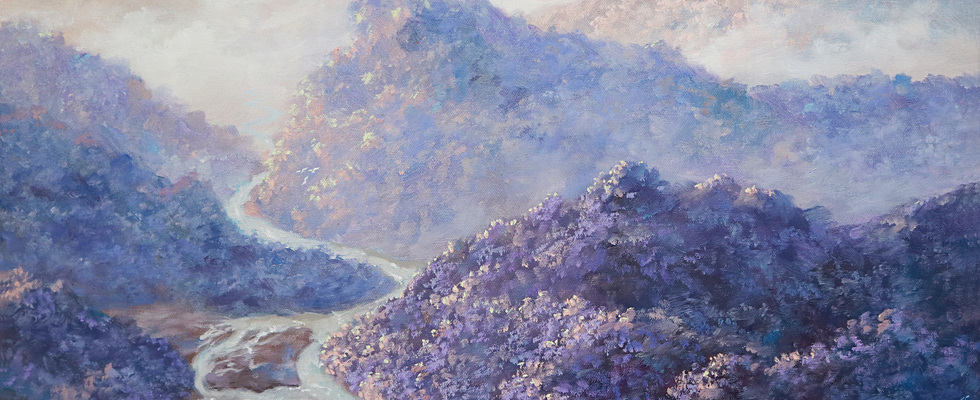 "Blooming from Desolation" I-Han Su from Taiwan Art Exhibition