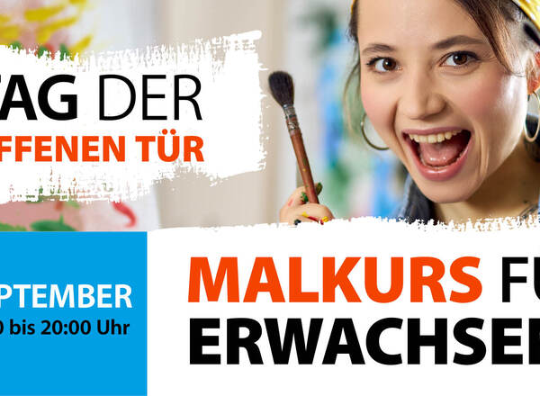 Malkurs für Erwachsene - Tag der offenen Tür