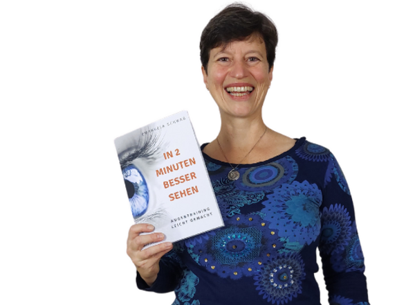  Buchvorstellung "In 2 Minuten besser sehen" von und mit Emanuela Schwab
