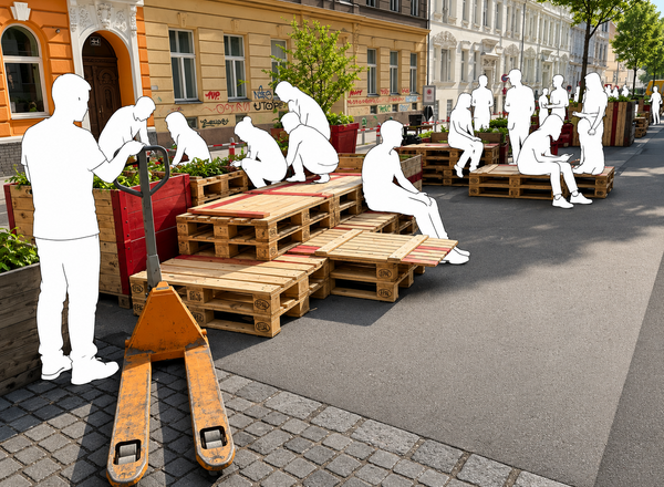 Eröffnung Schulvorplatz