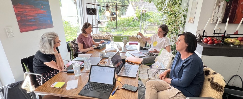 Öffne meinen Garten zum offenen Coworking
