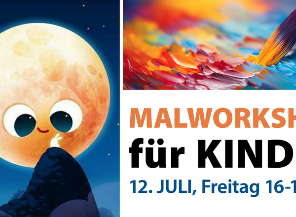 Malworkshop für Kinder - Mond