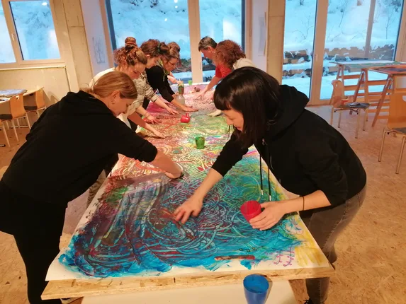 multimediale Kunsttherapie – Foto 2