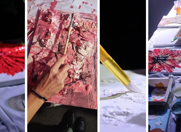 WORKSHOP - Strukturmalerei mit Servietten