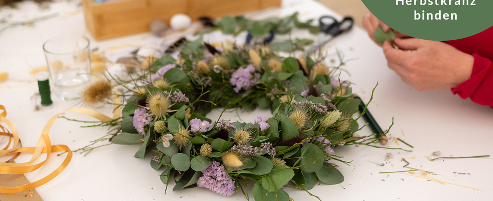 Workshop: Blumenkranz binden