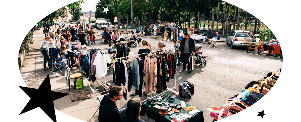 Flohmarkt am 3. Stuwerviertel Straßenfest