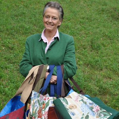 1000 weiße Taschen zum Bemalen