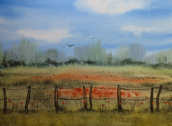 Aquarellieren 