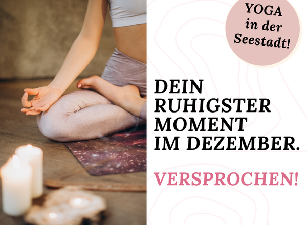 Mindful Morning Yoga um nur € 12,- / Person im Dez.
