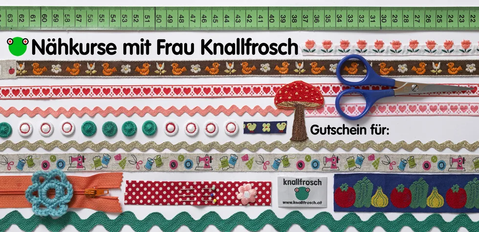 Nähkurse mit Frau Knallfrosch – Foto 1