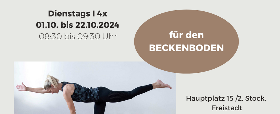 Yoga für den Beckenboden