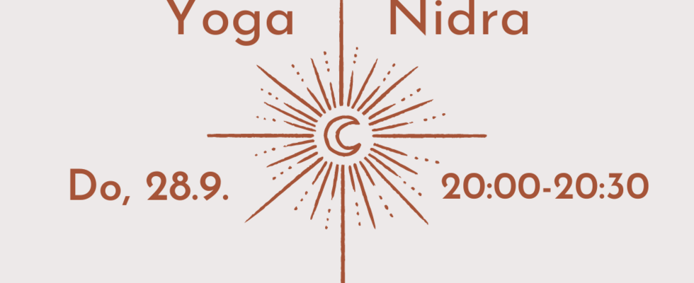 Yoga Nidra Online Event