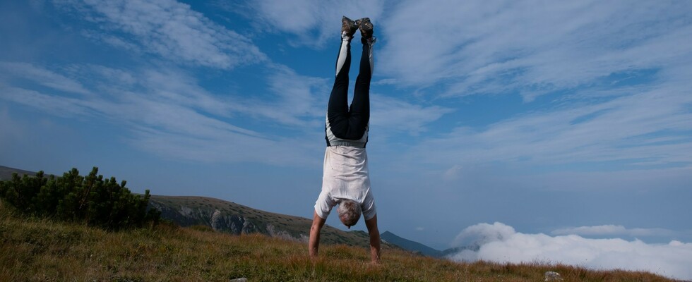 Ashtanga Yoga am Abend mit Peter
