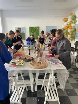 Das Malreich / Atelier/ Galerie / WorkshopRaum – Foto 8