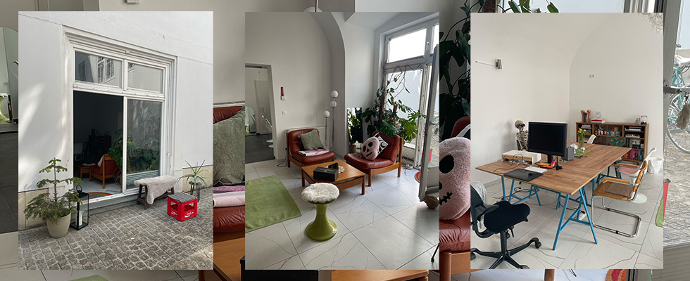 Co-Working Arbeitsplätze in ruhigem Atelier zu vermieten