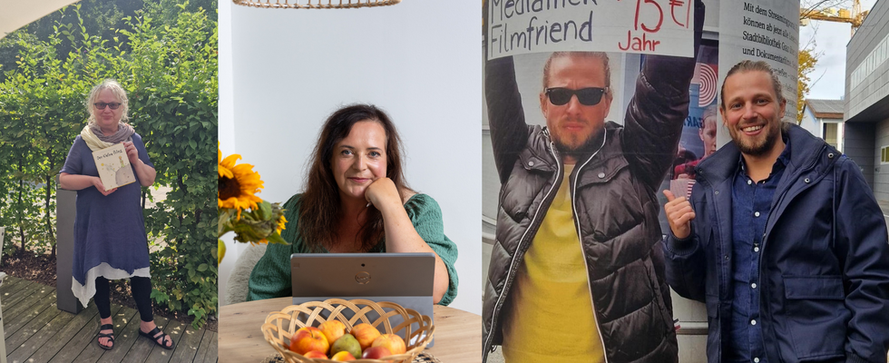 Lesung aus den Eigenen Reihen mit Petra Ellermann-Minda, Bettina Messner und Boris Miedl