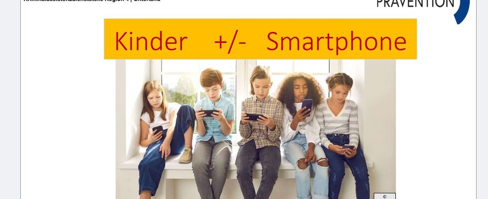 Vortrag: „Kinder +/- Smartphone“ - Bezirkspolizeikommando Kufstein