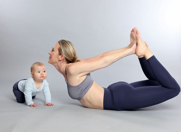 Rückbildungsyoga mit Baby