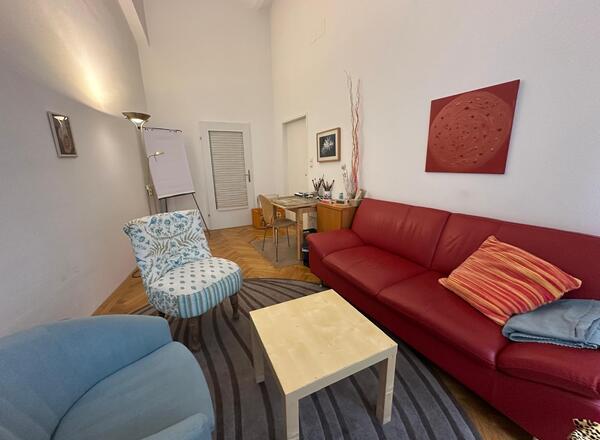 Praxisraum für Coaching, Therapie, Beratung oder Massage- zentral & komplett ausgestattet