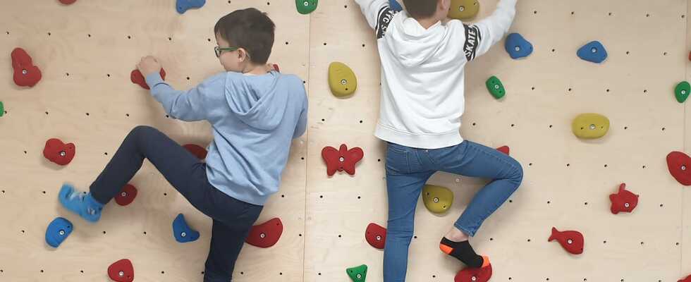Erlebnisbouldern für Kinder - Mach mit, bleib fit!