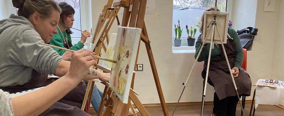 Atelier Lercherl, Mal- und Zeichenkurse