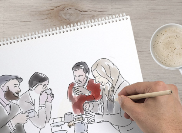 Das Good-Morning-Date im 17. Bezirk für mehr reale Vernetzung