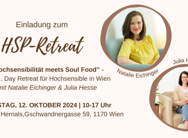 HSP-Retreat - Das 1. Day Retreat für Hochsensible in Wien