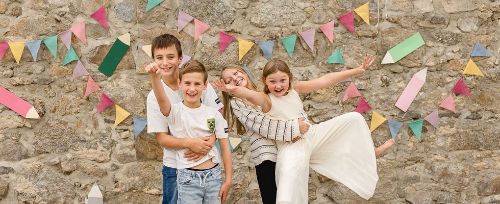 Schulstartfotoshooting