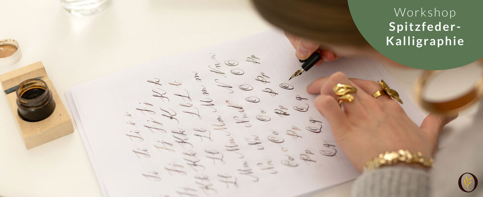Workshop: Moderne Spitzfeder-Kalligraphie für Anfänger*innen