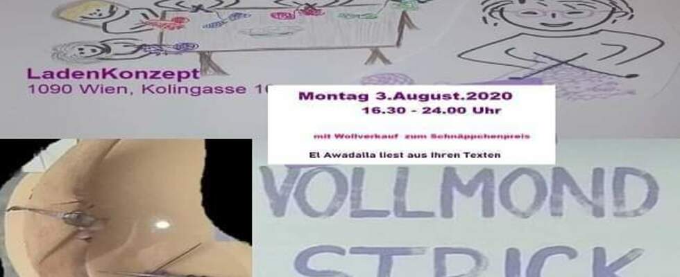 Vollmond Strick Treff