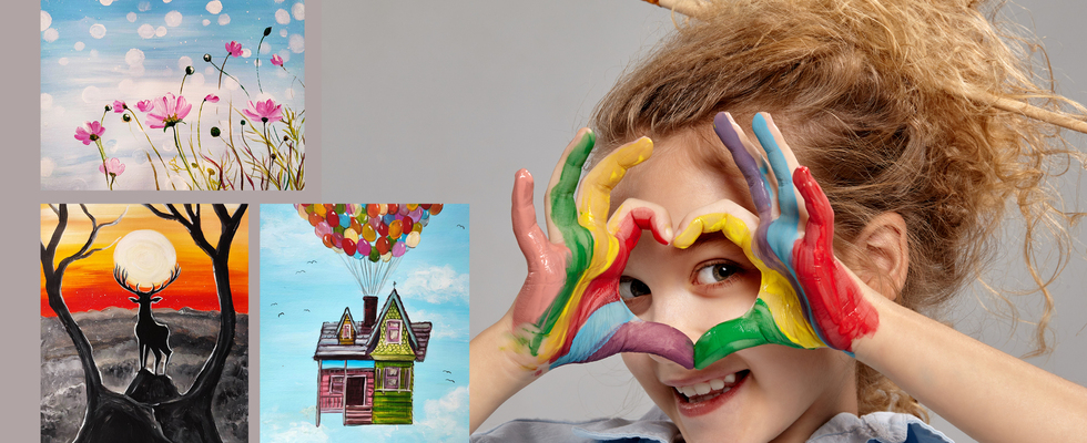 Malworkshop für KINDER - Up mit den Farben!