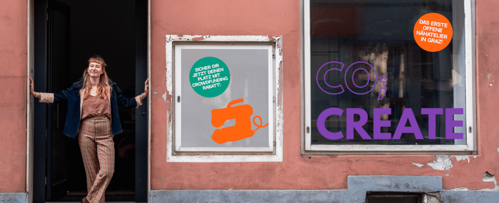 CO CREATE - Das erste offene Nähatelier in Graz!