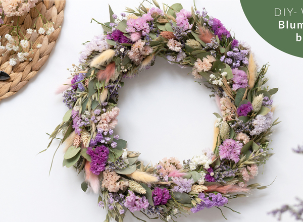 Workshop: Trockenblumen-Kranz binden
