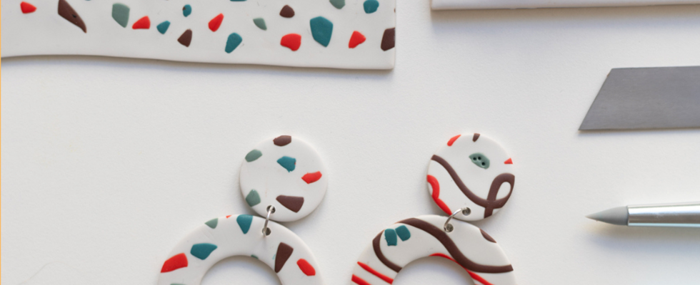Terrazzo Earrings Workshop in Vienna | 03 December | in English