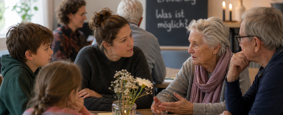 „Darf ich das eigentlich?“ - Über gemeinsames Abschiednehmen, Trauer und das, was möglich ist.