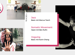 6. Woche Sommer im beat: Jazz - Somatic Movement - Voguing