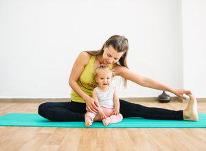 Mama-Baby Yoga, Studio oder Online