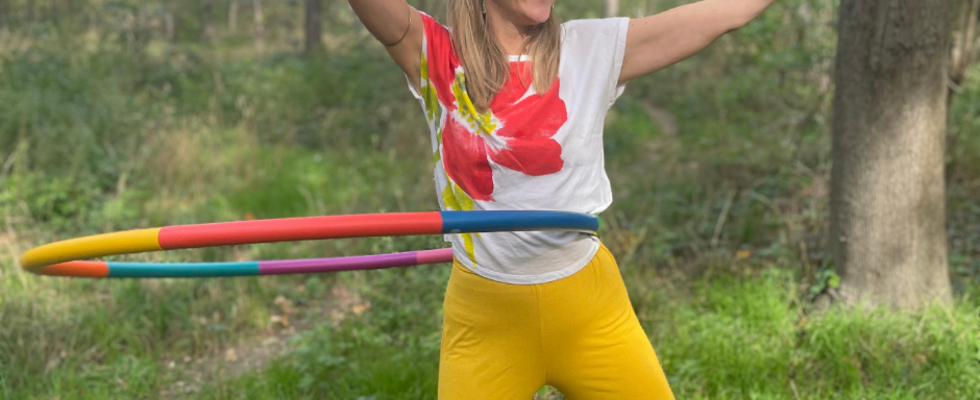 Hula Hoop für den Beckenboden