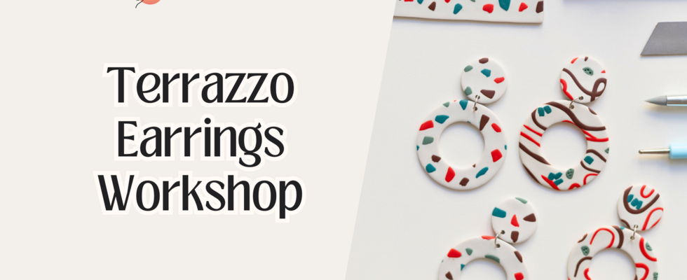 Terrazzo Earrings Workshop in Vienna - in English