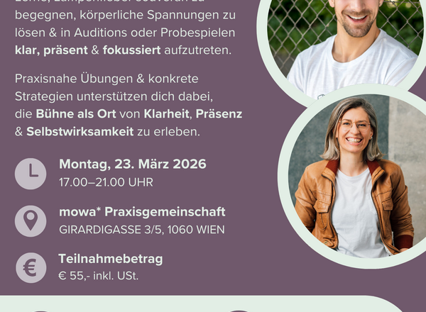 Workshop "THIS IS ME - Auftrittskompetenz mit Haltung"