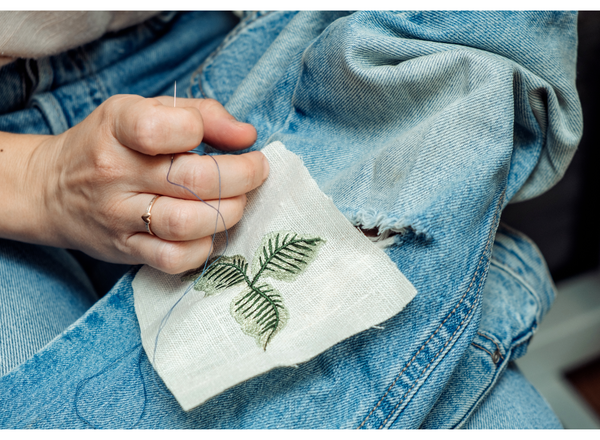 „Flickfreitag" - Flickschick und Stickschick mit Monika